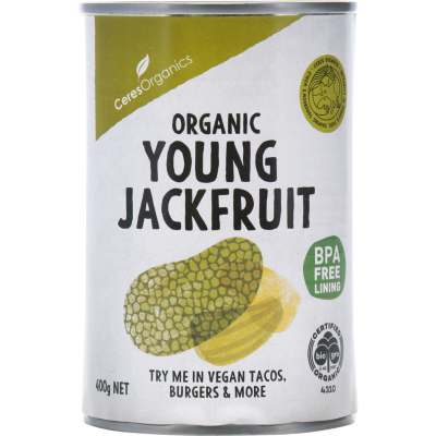 Ceres Organics Organic Young Jackfruit 400g