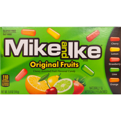 Mike and Ike Original Fruits Chewy 141g