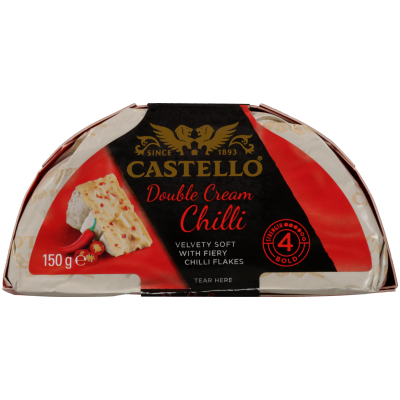 Castello Double Cream Chilli Cheese 150g