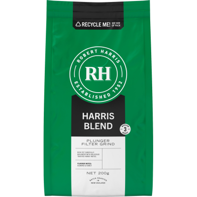 Robert Harris Harris Blend Plunger Filter Grind Coffee 200g