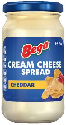 Bega Cream Cheese Cheddar Spread 250g