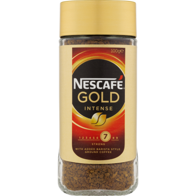 Nescafe Gold Strong 7 Intense Coffee 100g