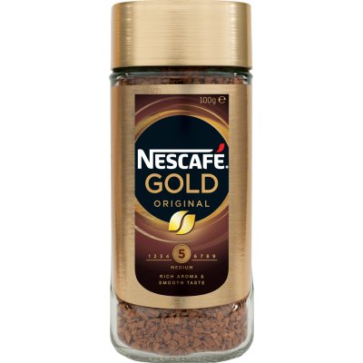 Nescafe Gold Original Medium Coffee 100g