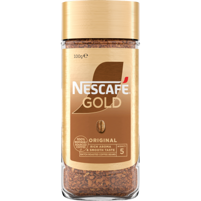 Nescafe Gold Original Medium Instant Coffee 100g