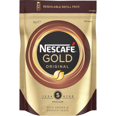 Nescafe Gold Original Medium 5 Coffee 90g