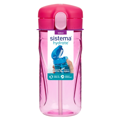 Sistema Hydrate Tritan Quick Flip Bottle 520ml 1pk