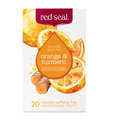 Red Seal Orange & Turmeric Tea Bags 20pk