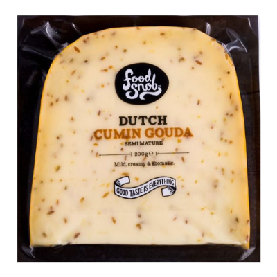 Food Snob Dutch Gouda With Cumin Cheese 200g