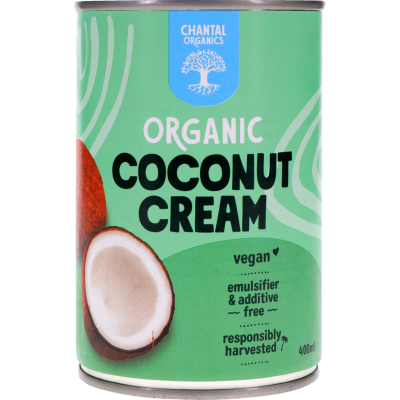 Chantal Organics Organic Coconut Cream 400ml