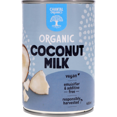 Chantal Organics Organic Coconut Milk 400ml