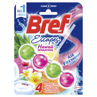 Bref Escapes Hawaiian Sensation Toilet Cleaner Block 50g