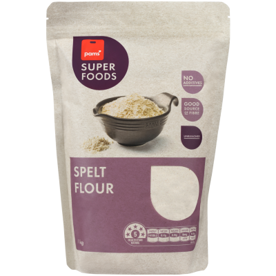 Pams Superfoods Spelt Flour 1kg