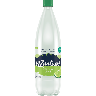 NZ Natural Lime Sparkling Water 1l