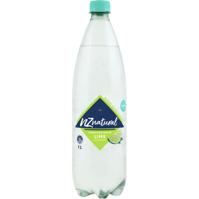 NZ Natural Lime Sparkling Water 1000ml