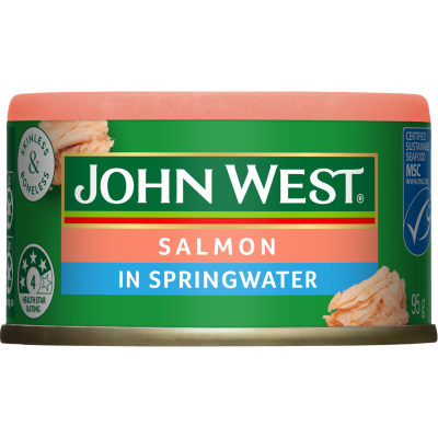 John West Salmon In Springwater 95g