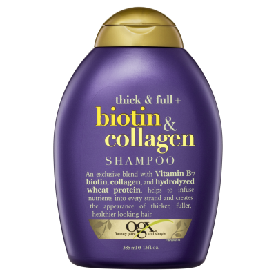 OGX Thick & Full + Biotin & Collagen Shampoo 385ml