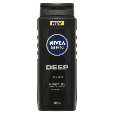 Nivea Men Deep Shower Gel 500ml