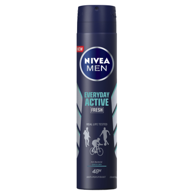 Nivea Men Everyday Active Fresh 48Hr Anti-Perspirant 250ml