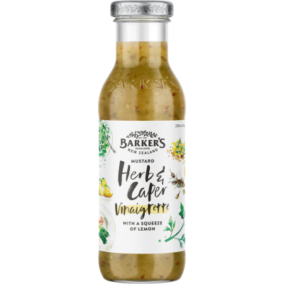 Barker's Herb & Caper Vinaigrette 280ml