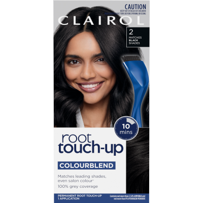 Clairol Permanent Root Touch Up Black 2 Hair Colour 1pk