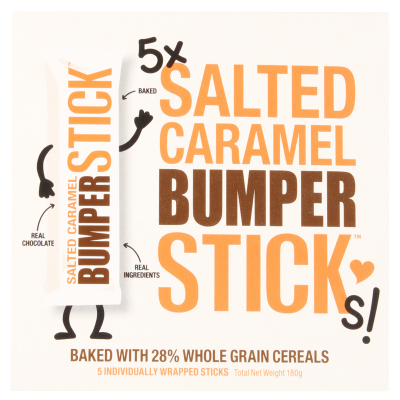 Bumper Salted Caramel Sticks 5 x 36g