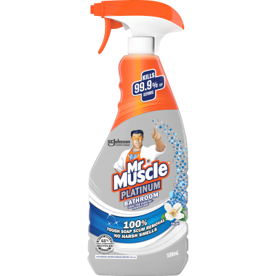 Mr Muscle Fresh Platinum Bathroom Cleaner Trigger 500ml