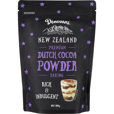 Donovans Premium Dutch Cocoa Powder 200g