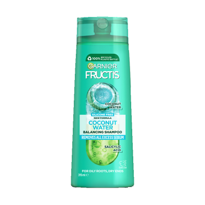 Garnier Fructis Coconut Water Balancing Shampoo 315ml