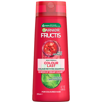 Garnier Fructis Colour Last For Coloured Hair Shampoo 315ml