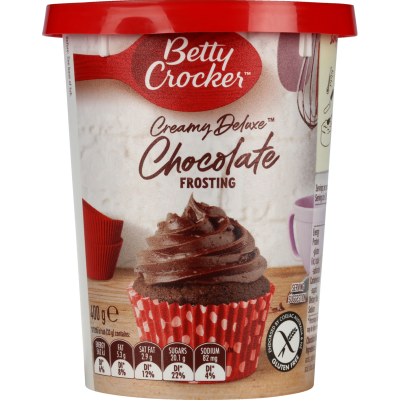 Betty Crocker Creamy Deluxe Chocolate Frosting 400g