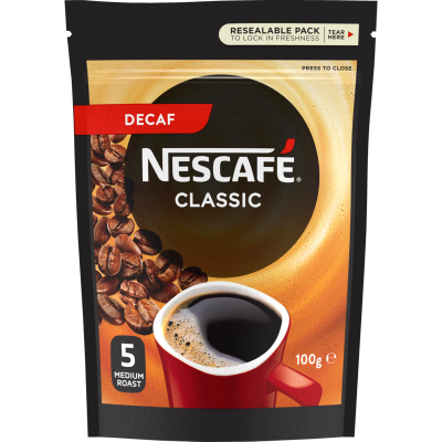 Nescafe Classic Decaf Coffee 100g