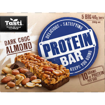 Tasti Dark Choc Almond Protein Bars 200g