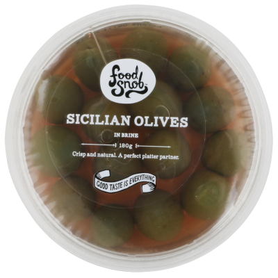 Food Snob Sicilian Olives In Olives 180g