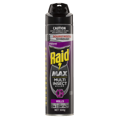 Raid Max Double Nozzle Multi Insect Killer 300g