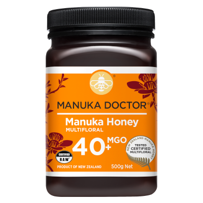 Manuka Doctor Multifloral Honey 40+ MGO 500g