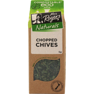 Mrs Rogers Eco Chopped Chives 5g
