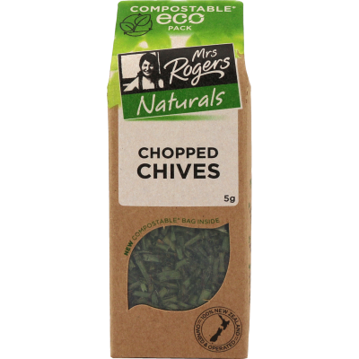 Mrs Rogers Naturals Eco Chopped Chives 5g