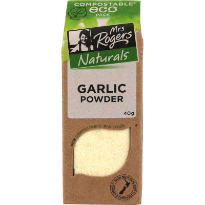 Mrs Rogers Naturals Eco Garlic Powder 40g