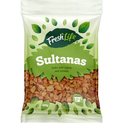 Fresh Life Sultanas 400g