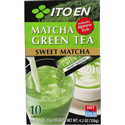 Itoen Matcha Green Tea Powder Sticks 120g