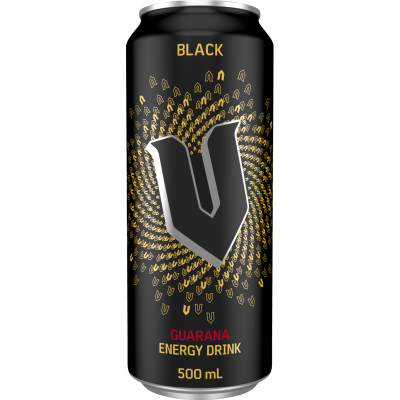 V Black Guarana Energy Drink 500ml