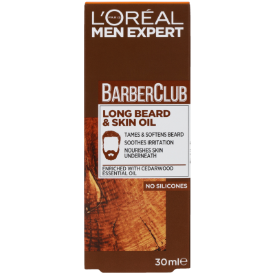 L'Oreal Paris Men Expert Barber Club Long Beard & Skin Oil 30ml