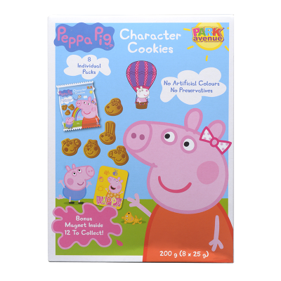 Park Avenue Peppa Pig Character Cookies 200g
