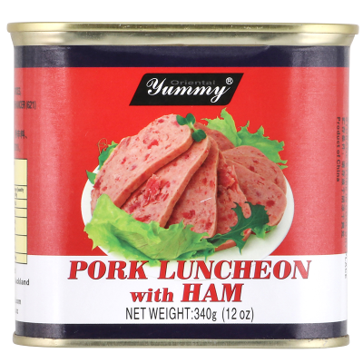 Yummy Noodles Pork Luncheon With Ham 340g