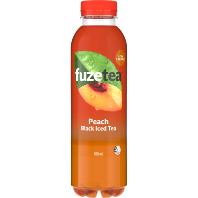 Fuze Peach Black Iced Tea 500ml