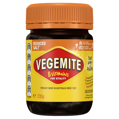 Vegemite Salt Reduced Spread 235g