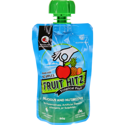 New Zealand Apple Products Tropical Fruit Hitz 90g