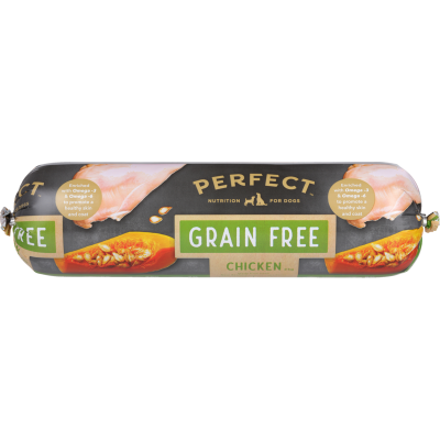 Perfect Grain Free Chicken Dog Roll 2kg