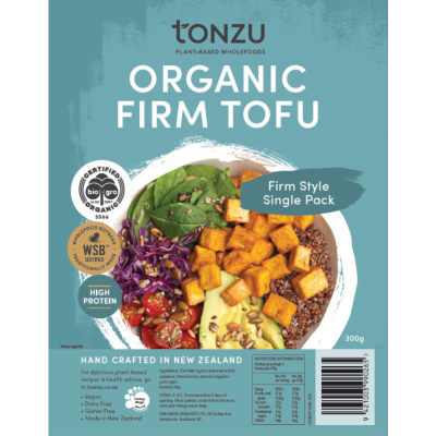 Tonzu Organic Firm Tofu 300g