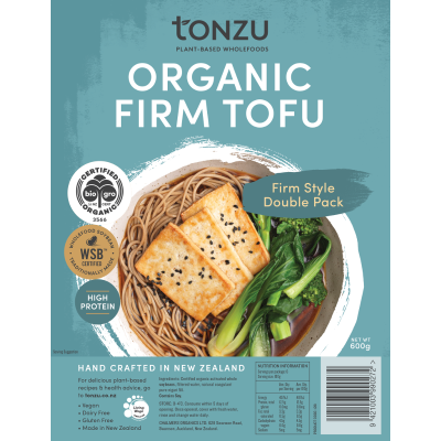 Tonzu Organic Firm Tofu Double Pack 2pk